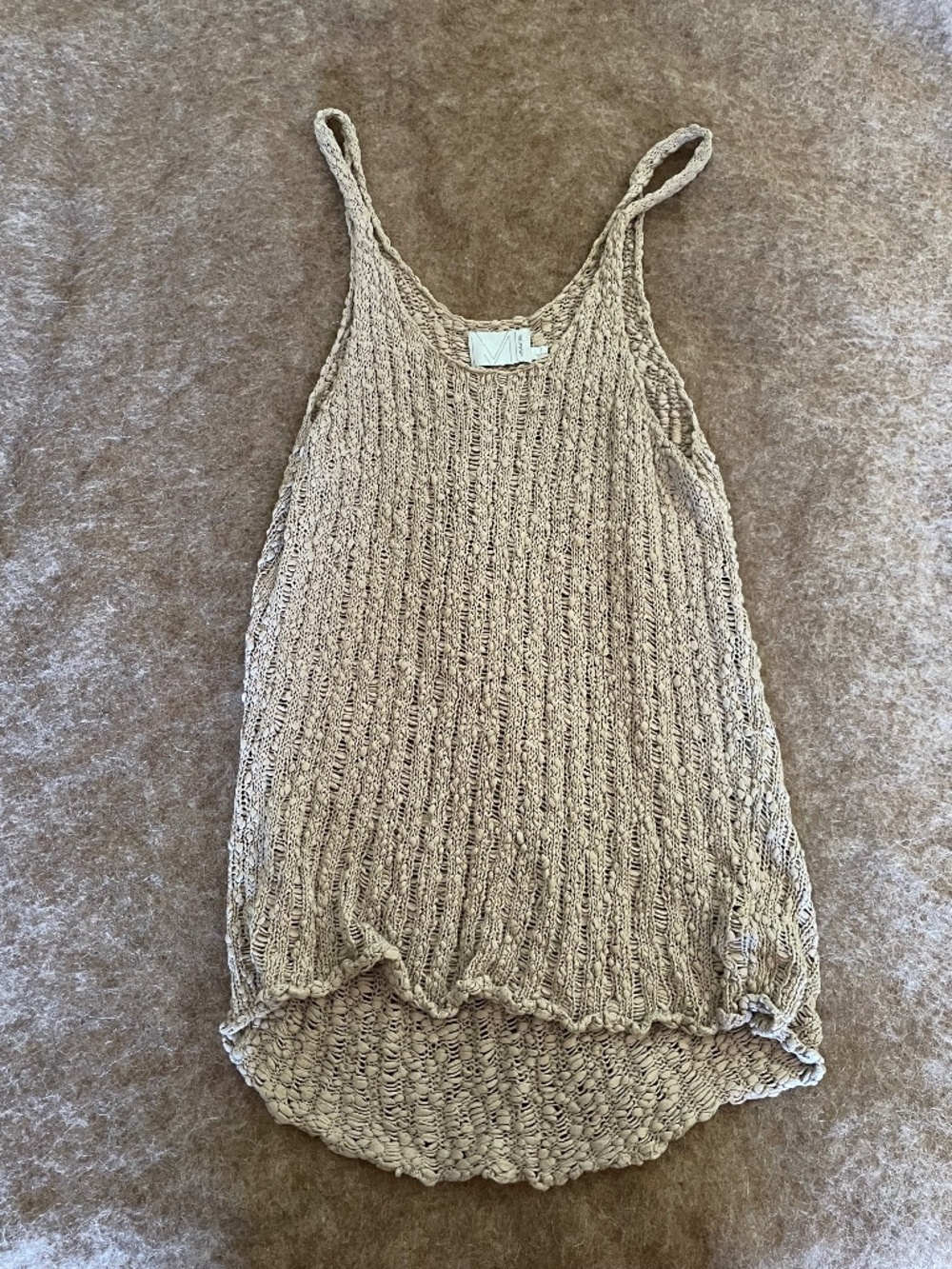 Knit long top